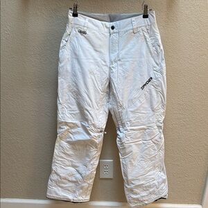 Spyder Snow White Ski Pants